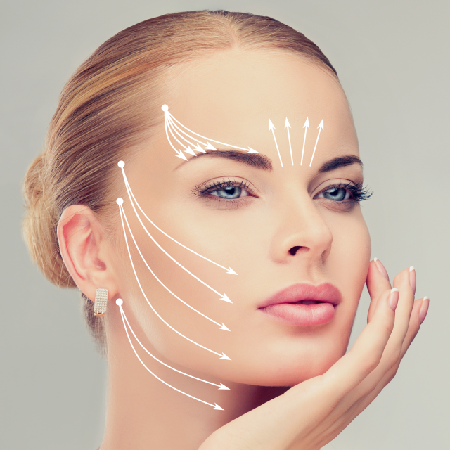 Lifting mezonitěmi - linie